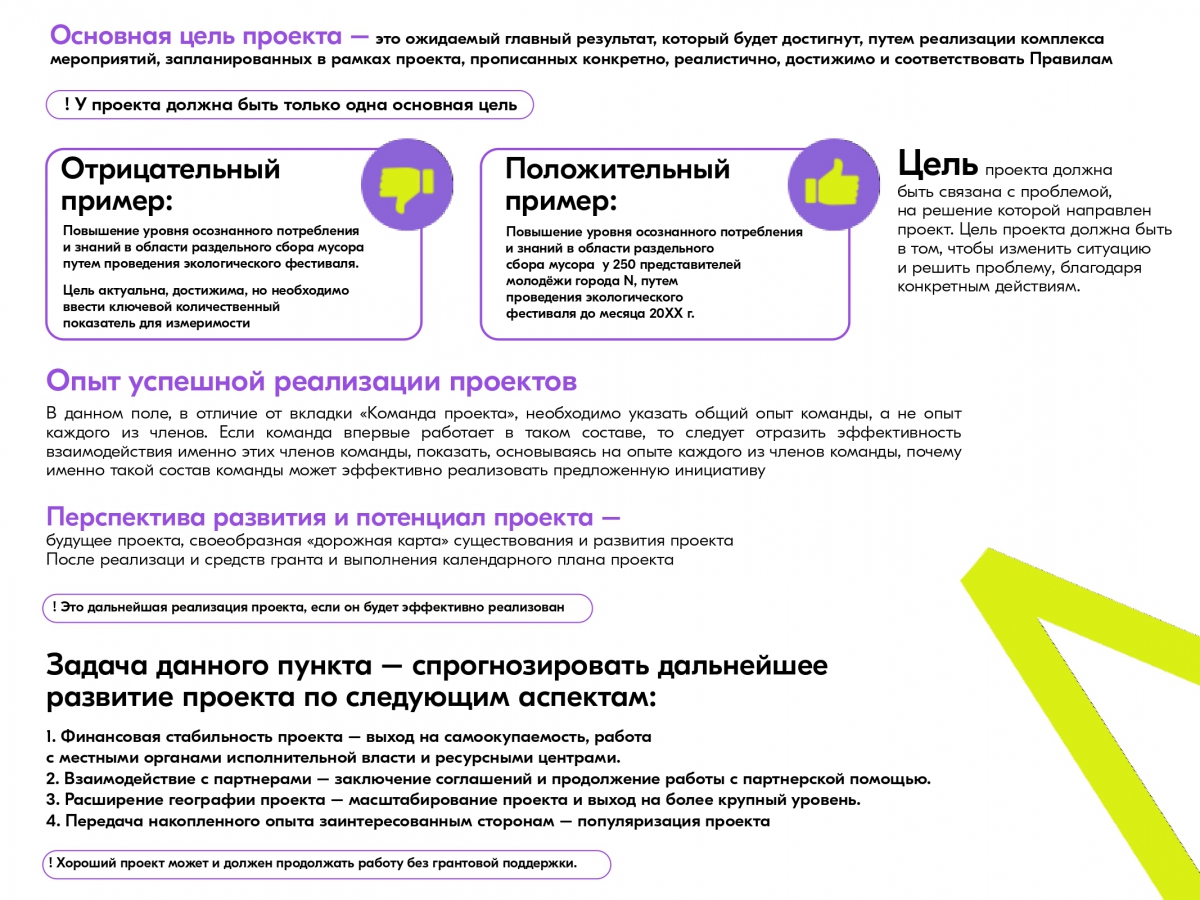 Резюме для проекта росмолодежь